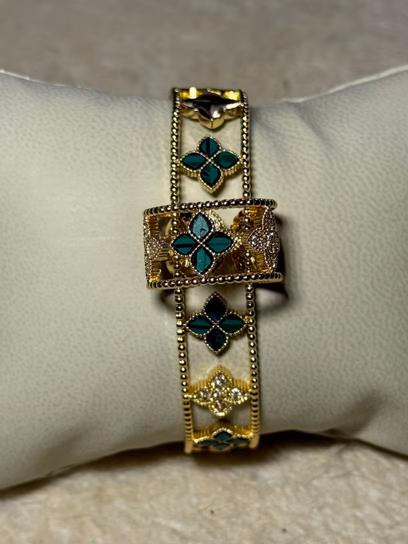 Ensemble bracelet et bague inoxydable